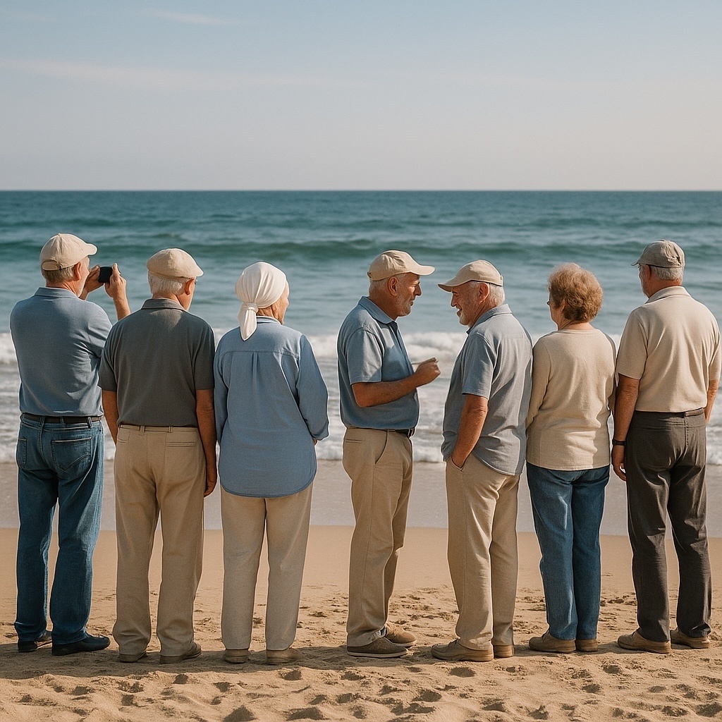 Комфортные уголки для отдыха пенсионеров у моря