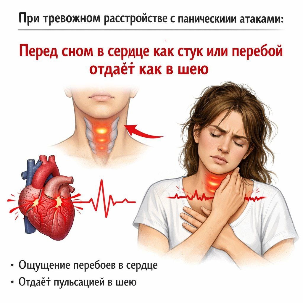 Как тревожное расстройство влияет на сердце: неожиданные симптомы паники