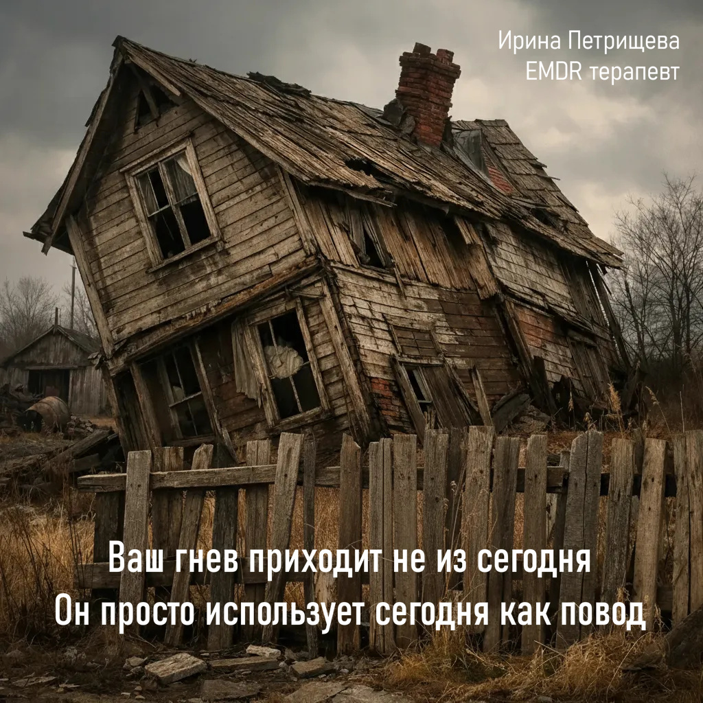 Гнев по старым адресам: как распознать и понять свои эмоции