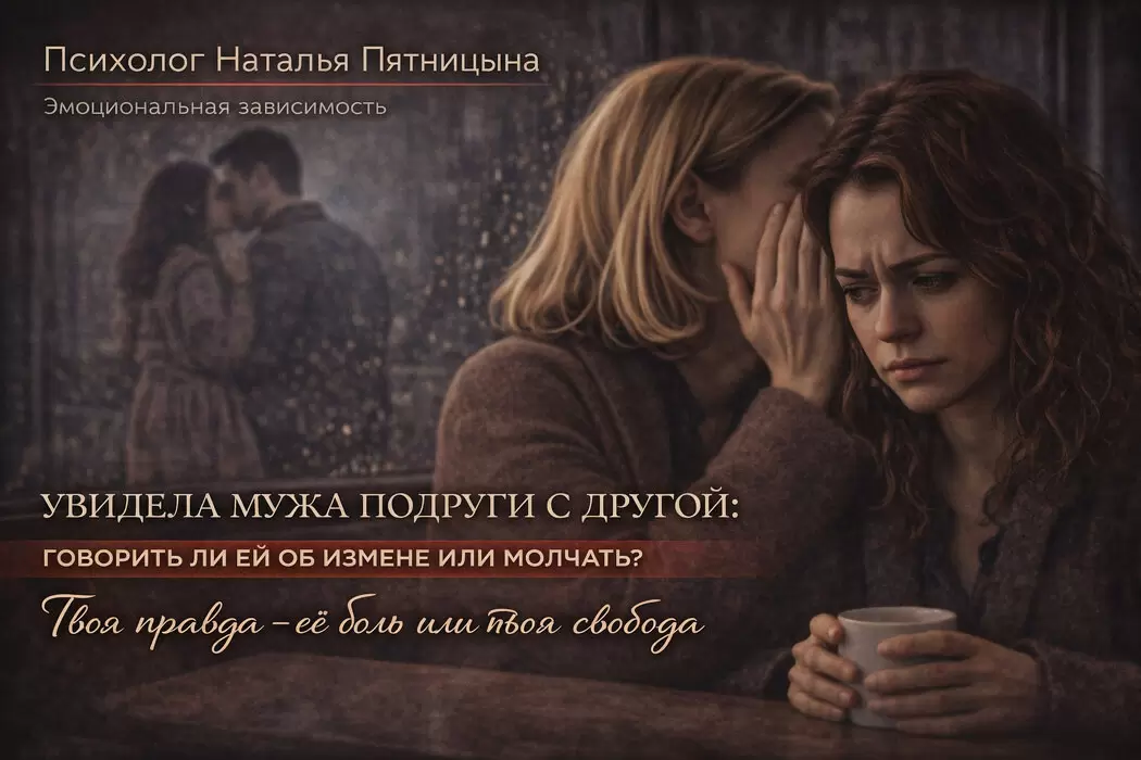 Как справиться с тайной измены: стоит ли говорить подруге правду?