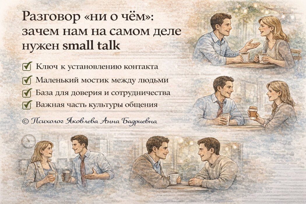 Почему small talk — это ключ к успешному общению