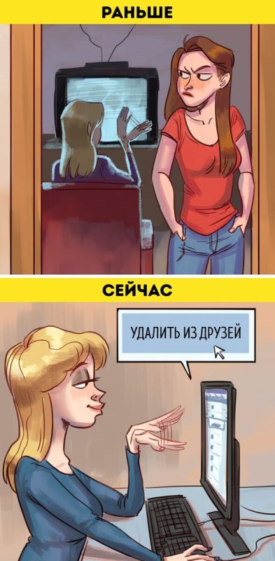 Путешествие во времени: комиксы о переменах в нашей жизни